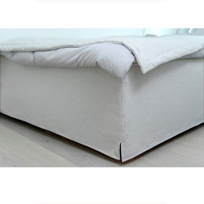 Hovedbilde Sengekappe 180x200x52 Lin Sand