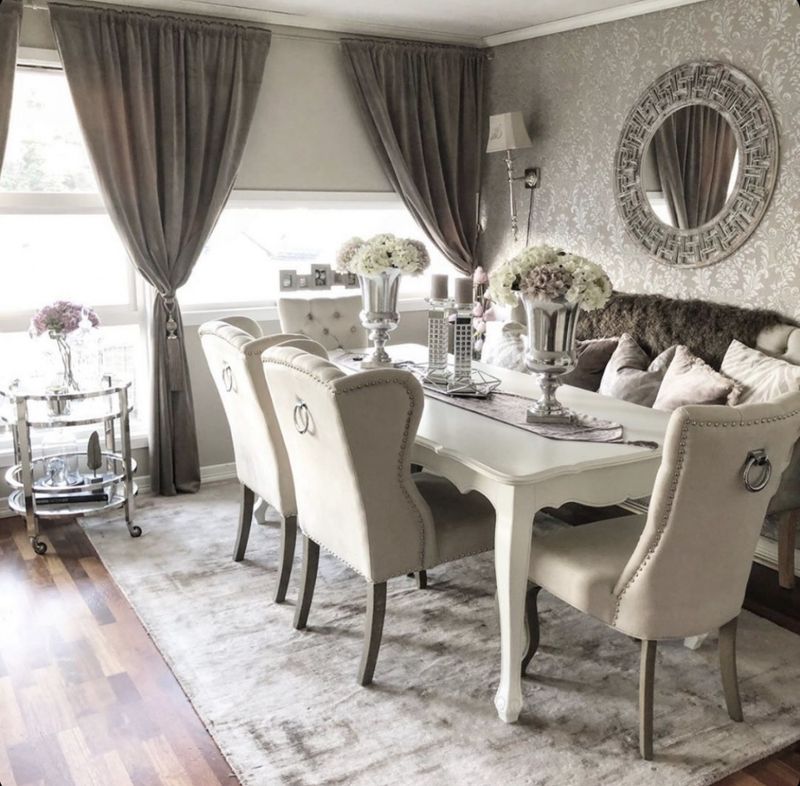 Gardinbånd mørk beige