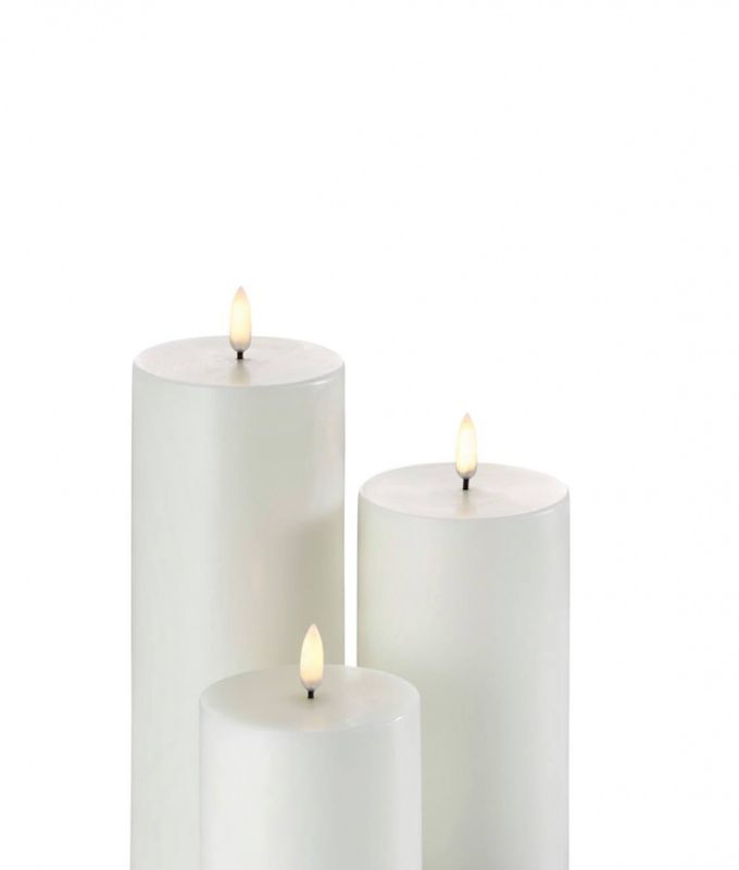 Uyuni LED-kubbelys 8x10cm, nordic white