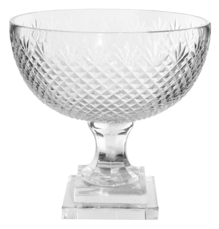 Glass bolle diamant kuttet