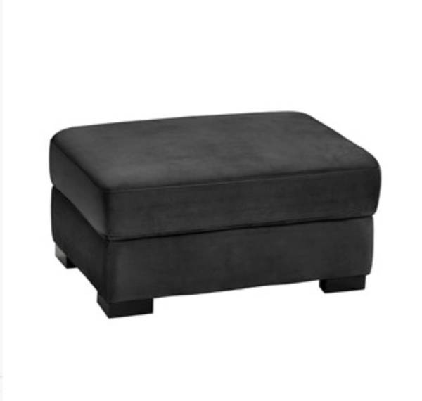 Austin skammel svart velur