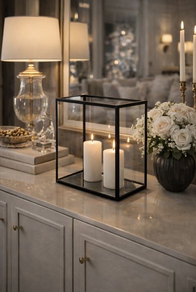 Herringbone Lantern