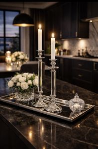 Hovedbilde Luna lysestake H: 40cm