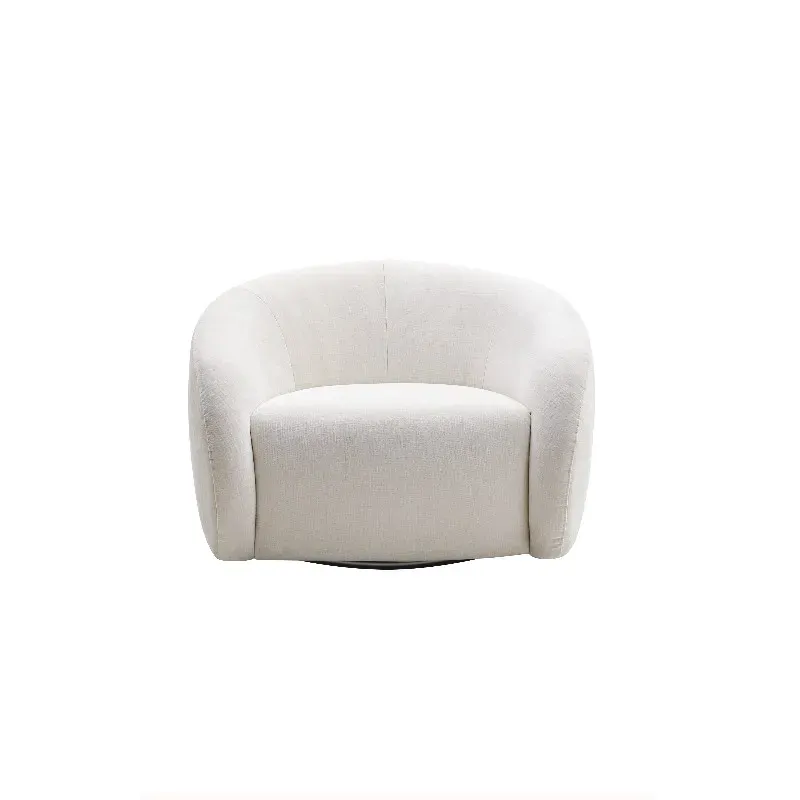 Stol Maxwell Swing Chenille Ivory