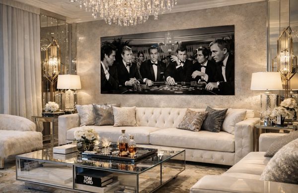  All James Bond casino 90cm x 180cm