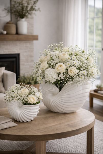 Mariella - Vase Hvit Liten