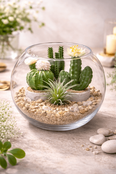 Kaktuser sett a 2 stk små  